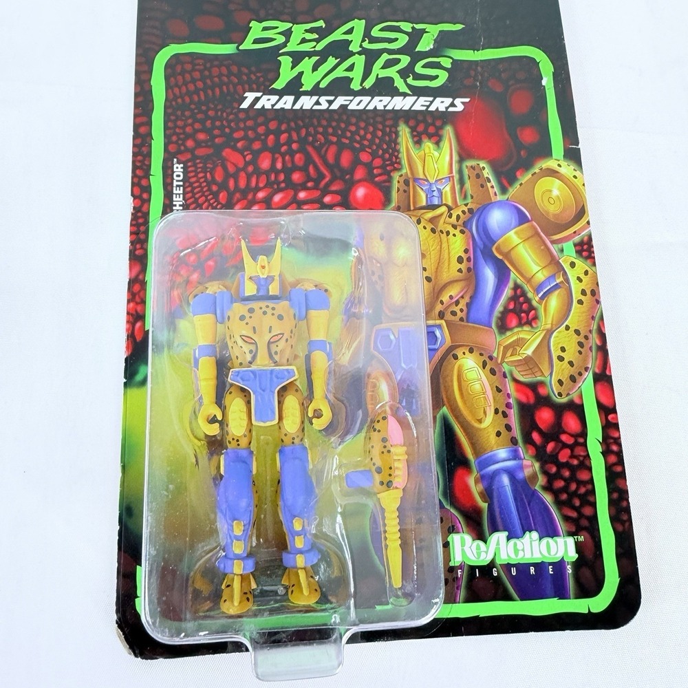 Beast Wars Transformers Super7 Reaction Figure Cheetor New Sealed